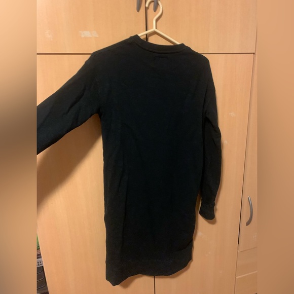 Roots Black XS Crew Neck Sweater Dress - Picture 2 of 4